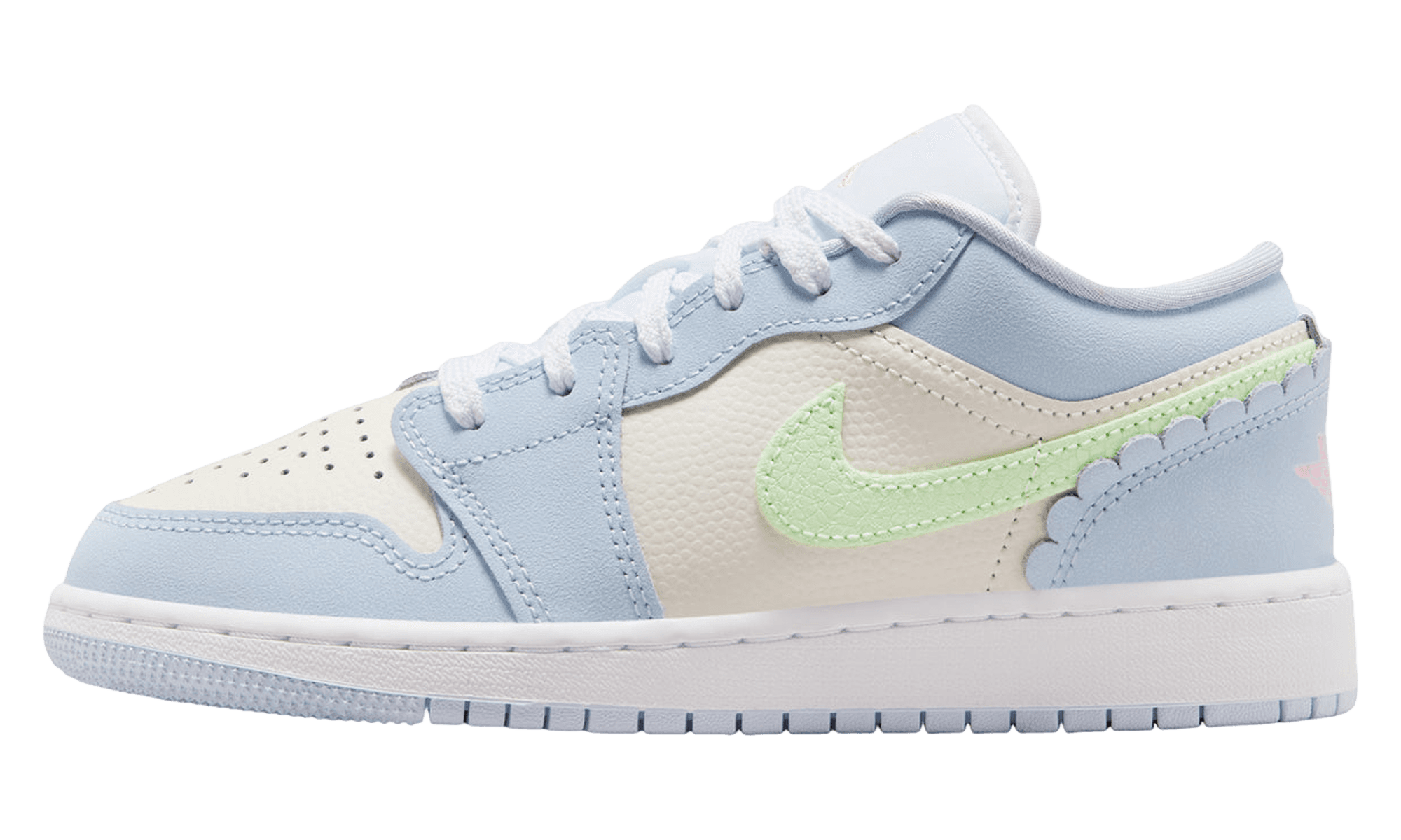 1 Low SE GS "Half Blue Sail Vapor Green" IB7113 403