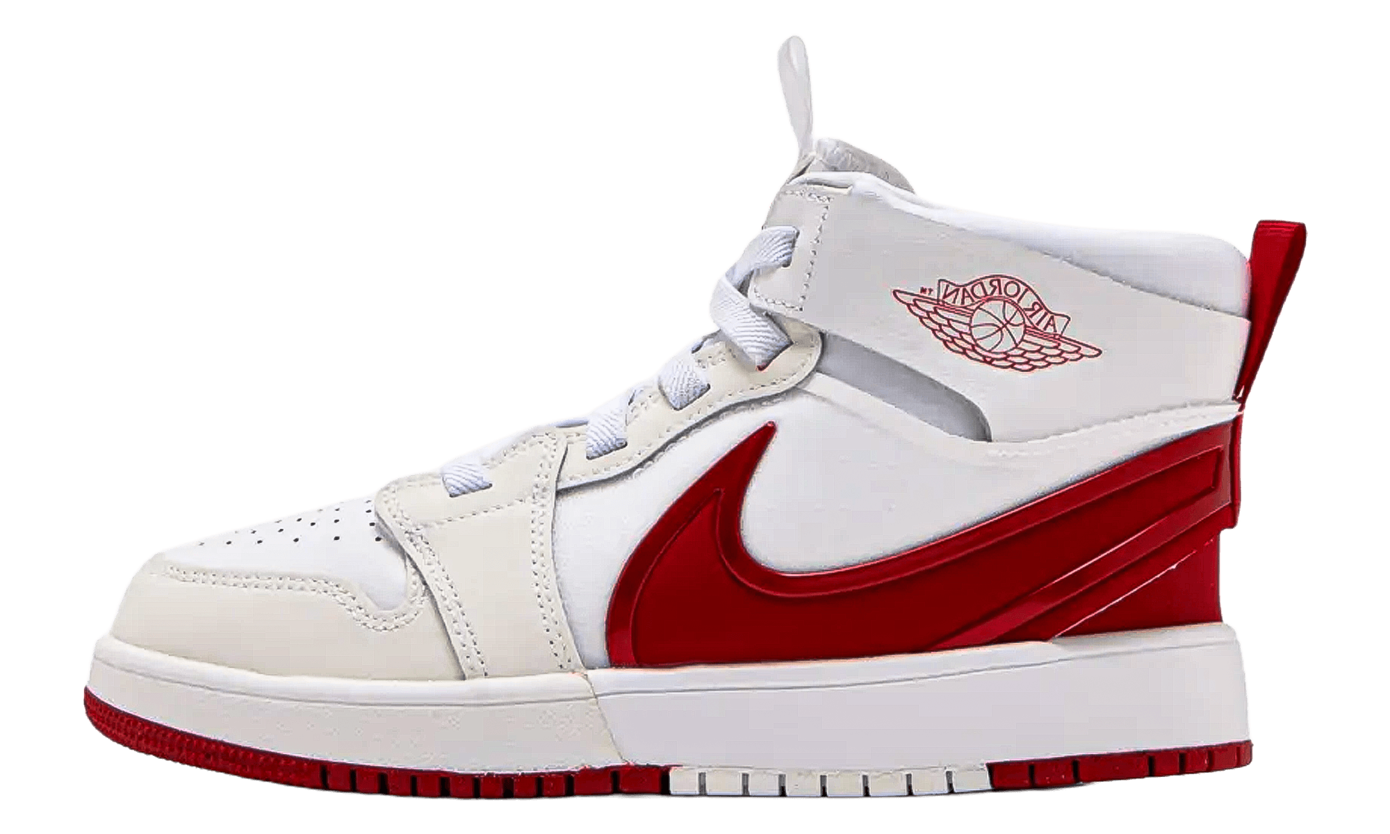 1 Mid RM EasyOn PS "White Black University Red" FQ1282 106