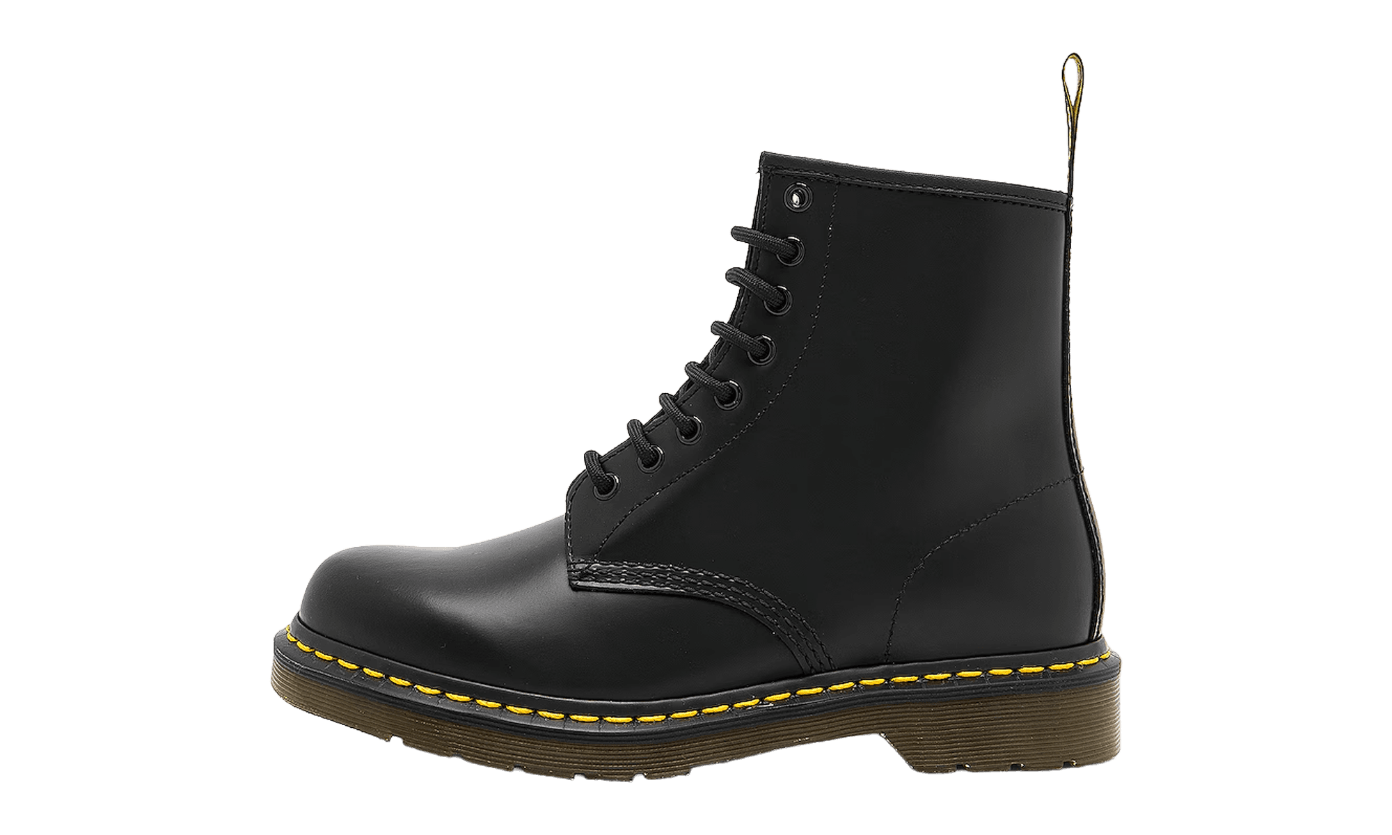 1460 Nappa Leather Lace Up High Top "Black Nappa" 11822002