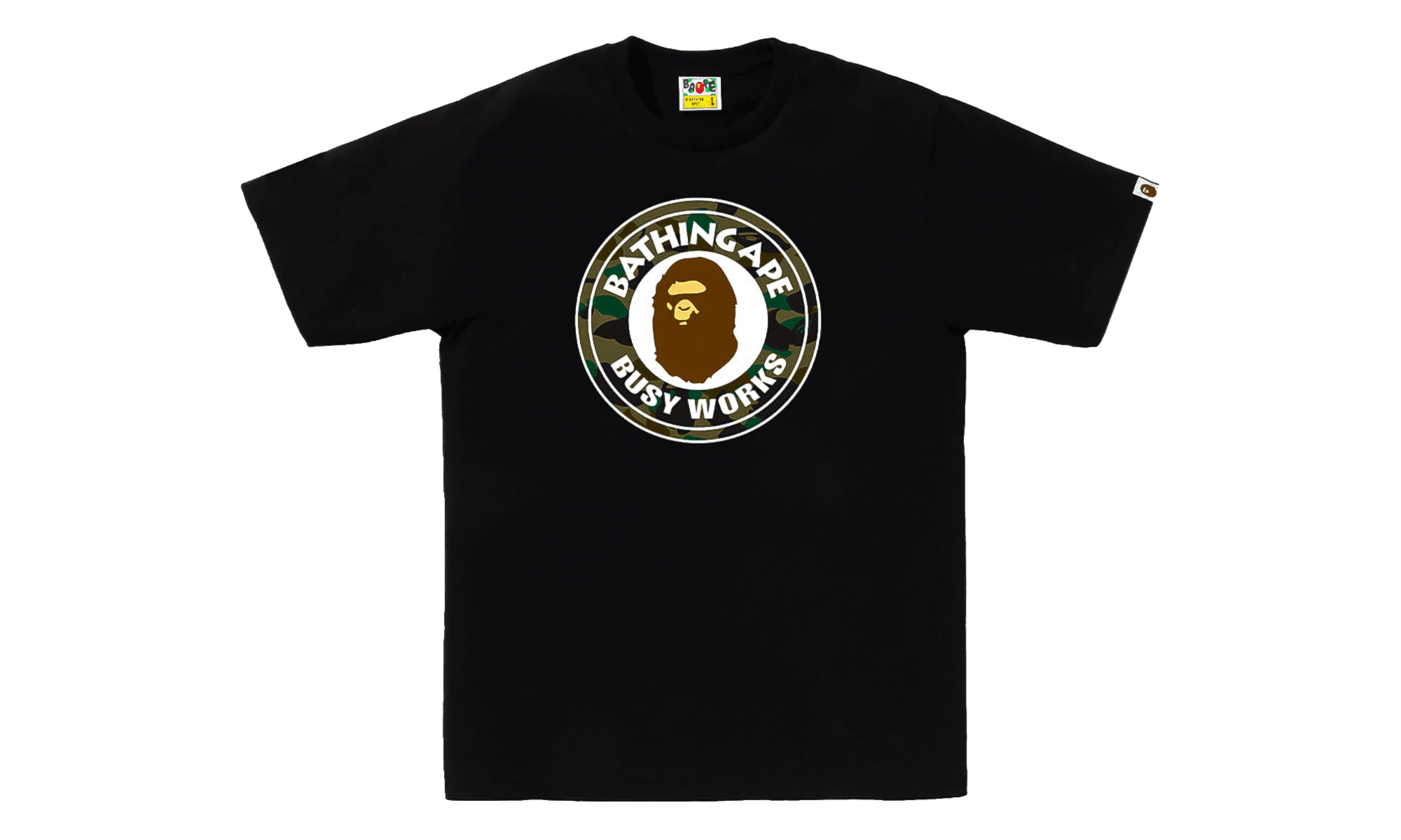 1st Camo Busy Works Tee "Black / Green" 0ZXTEM014101Q BKM