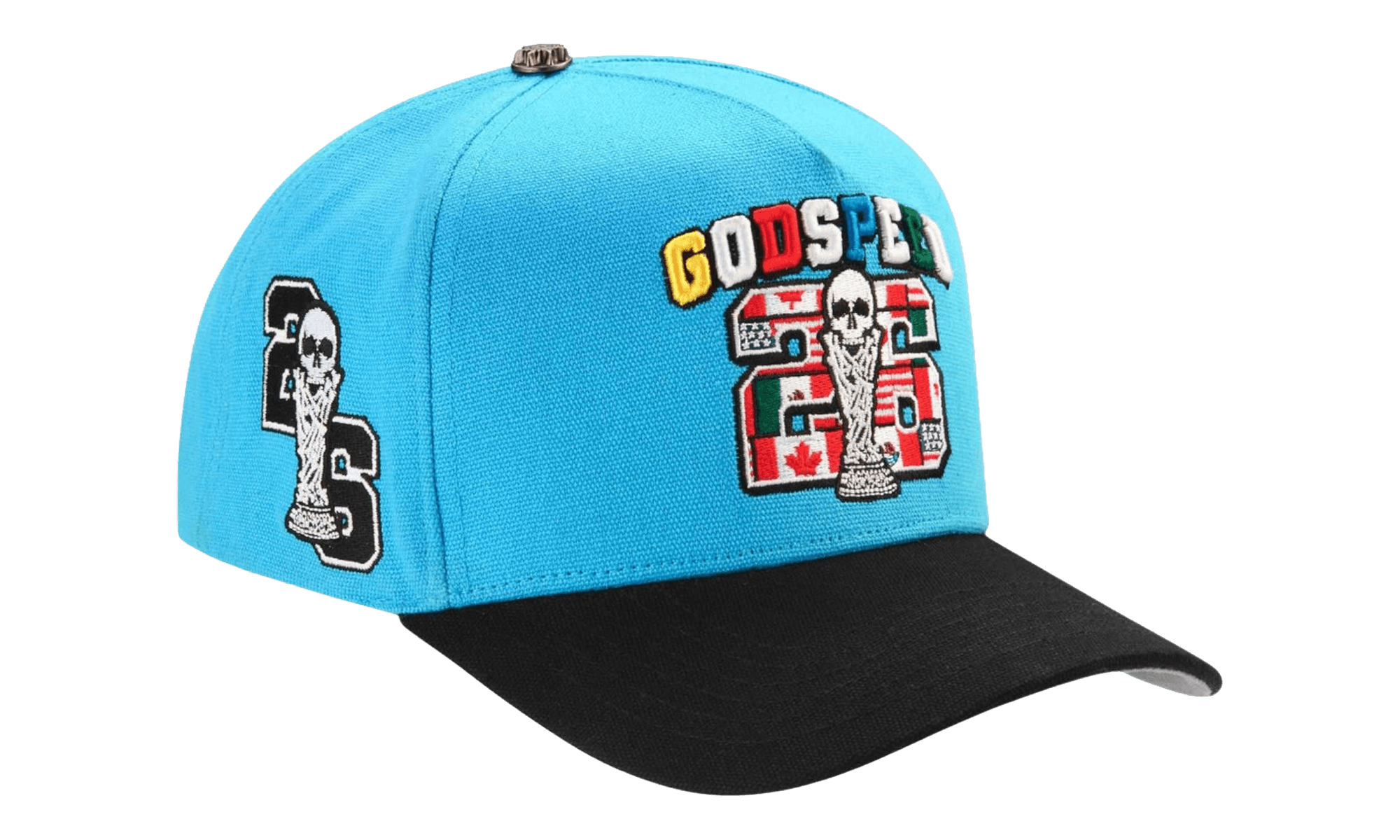 26 World Cup Hat "Aqua / Black" GS546