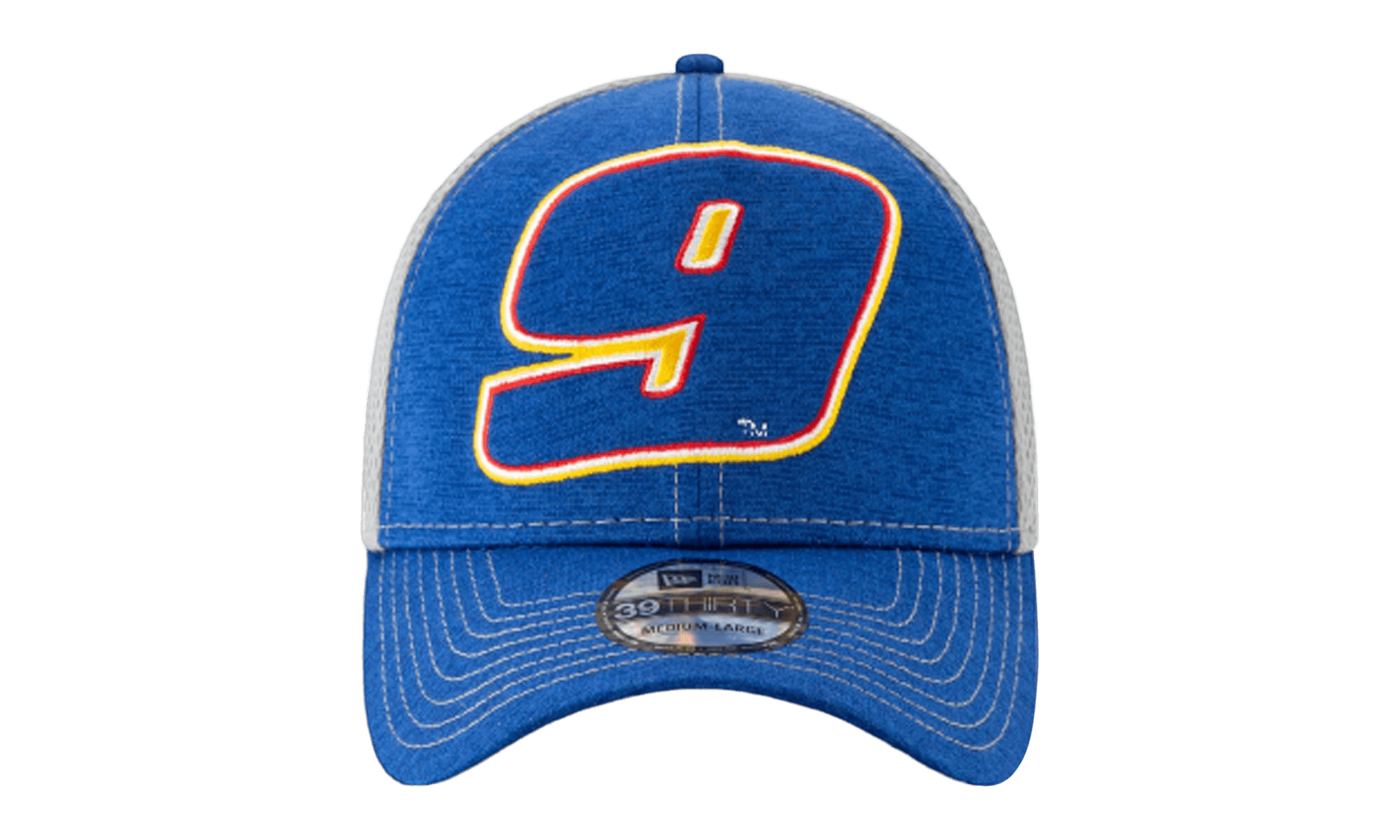 39THIRTY Chase Elliot NASCAR Neo Flex Fit Hat "Blue and Grey" NE708