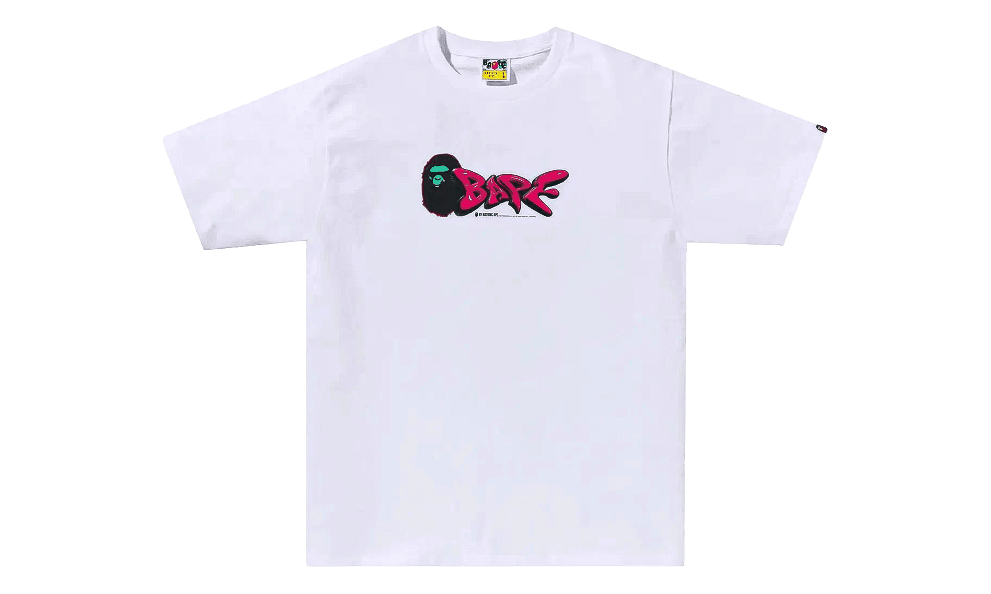 3D Art Bape Logo Tee "White" 1K30 110 348 WHITE