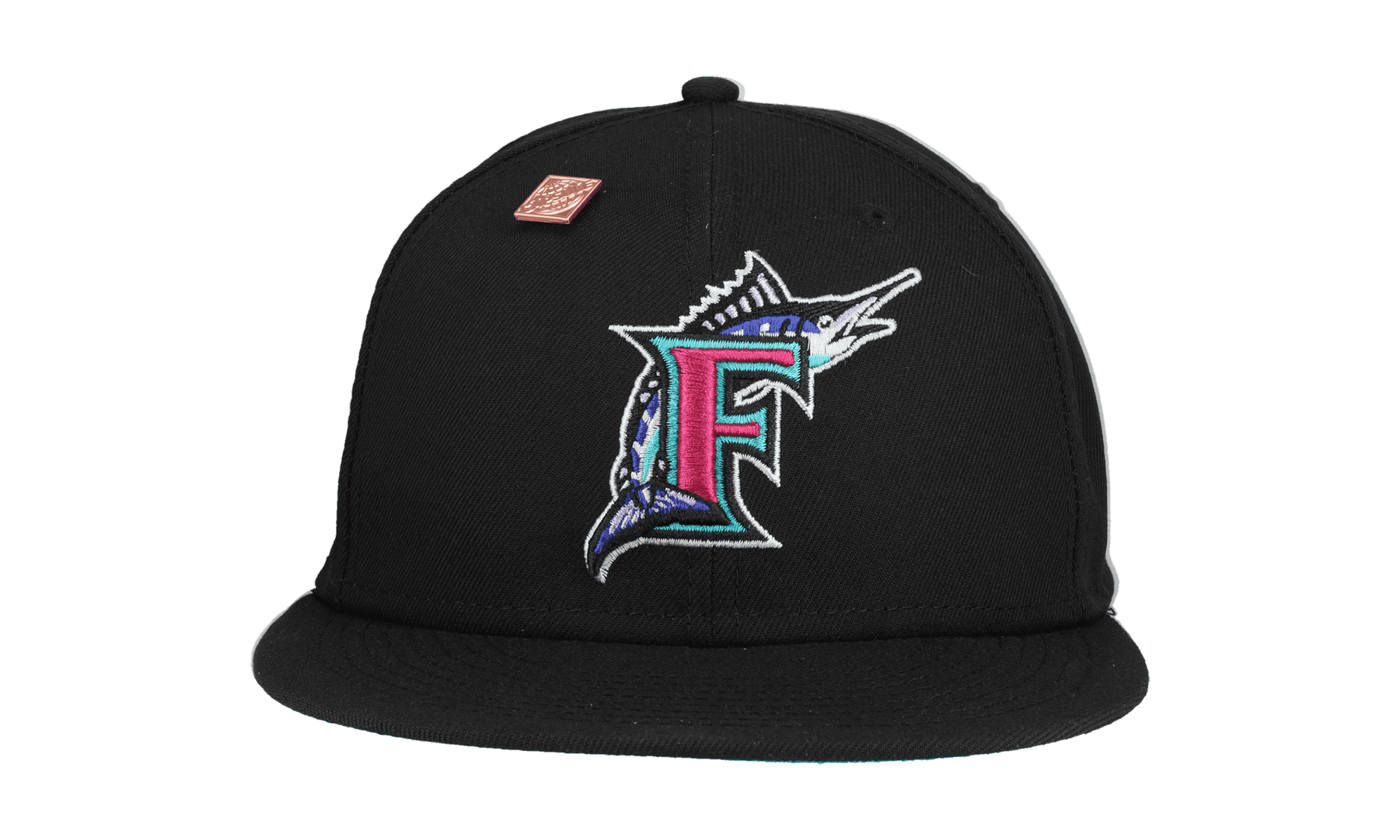 59FIFTY Florida Marlins 1997 World Series Polar Lights Fitted Hat "Black" 123451290786
