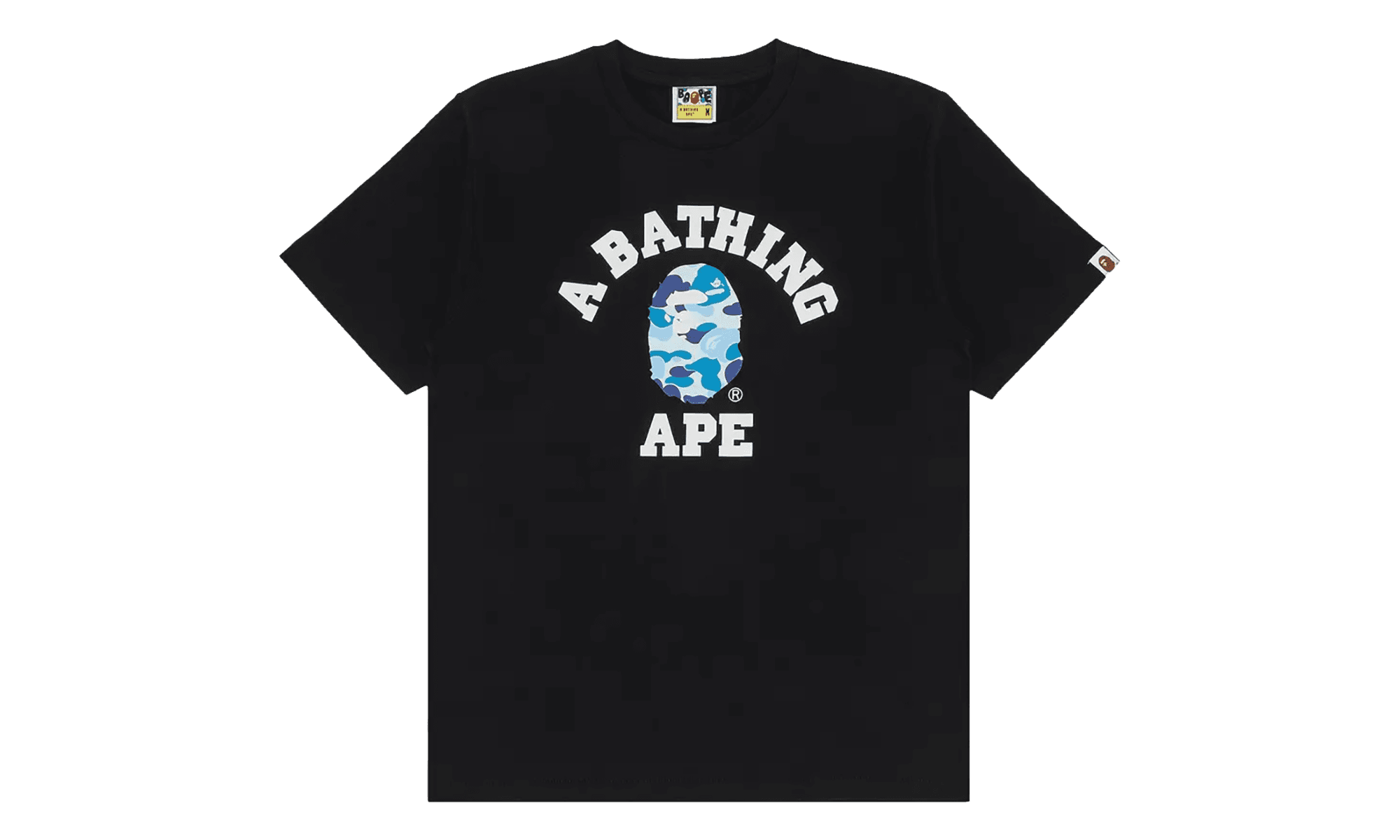 ABC Camo College Tee "Black / Blue" 1J30 110 005 BLACK BLUE