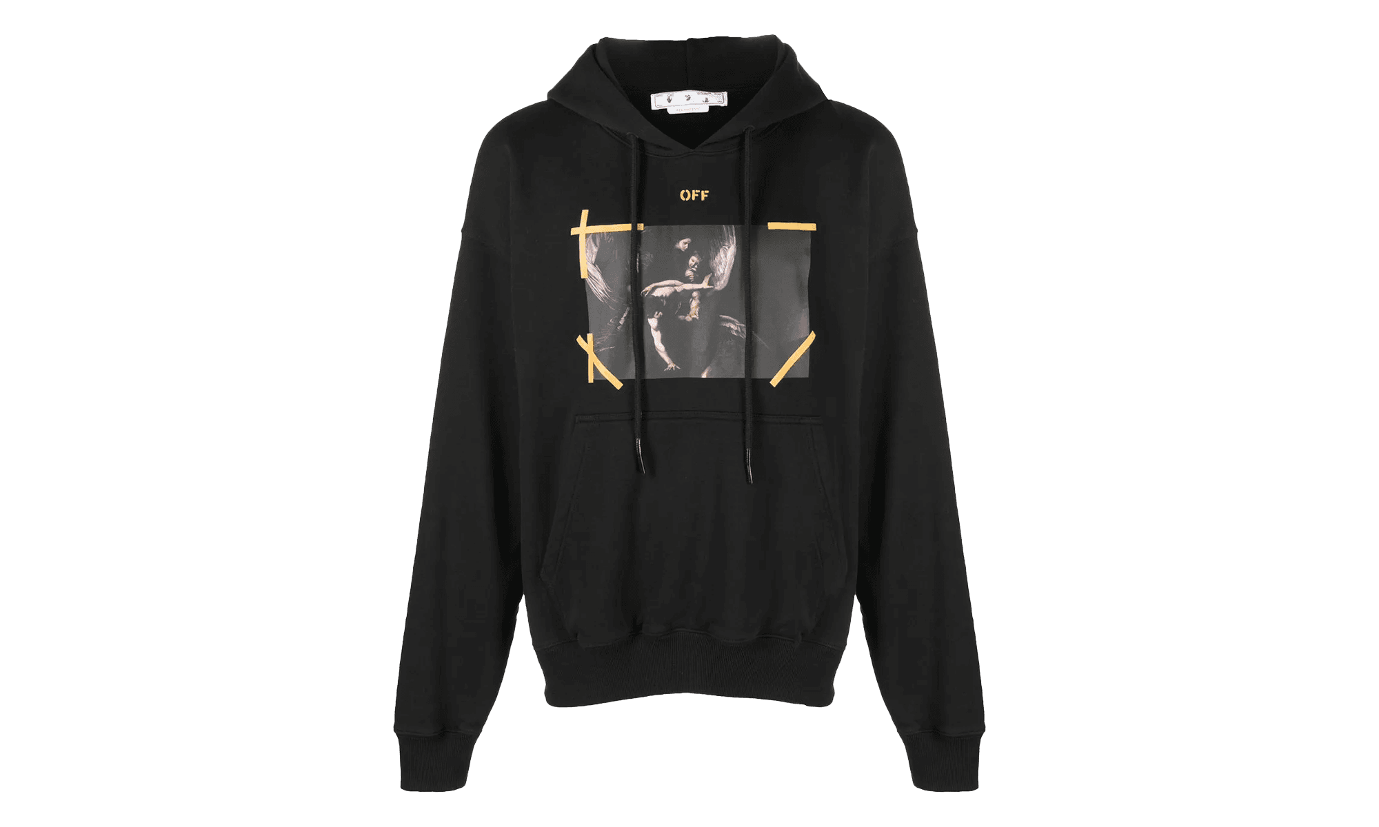 Arrow Caravaggio Mercy Skate Hoodie "Black / Yellow / Multicolor" OMBB085C99FLE0091001