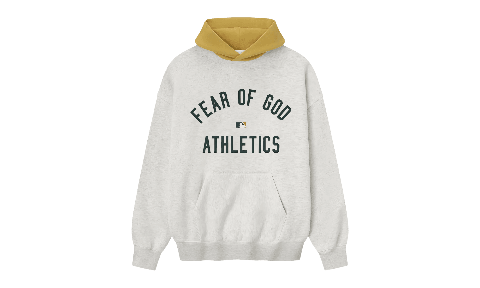 Athletics Sport Hoodie "Oatmeal Heather / Canyon" 192ML252004F