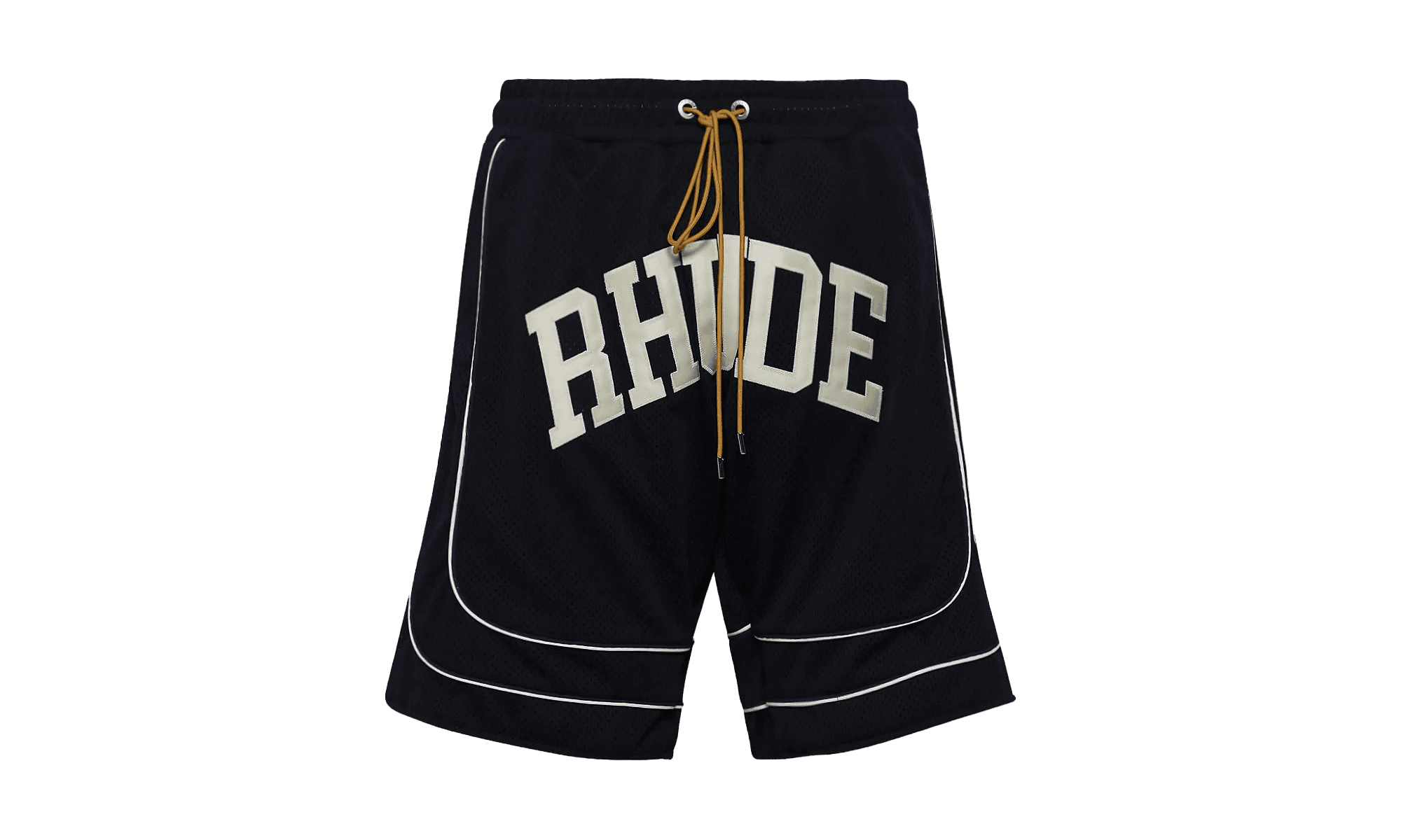 BAGGY COLLEGIATE LOGO SHORTS "NAVY / CREAM" RHFW25SH01041 3176