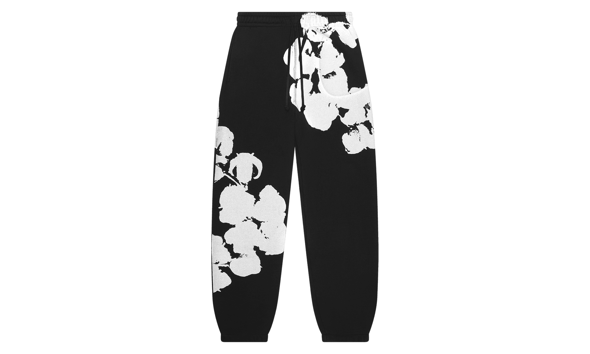 Big Cotton Wreath Sweatpants "Black" DT096