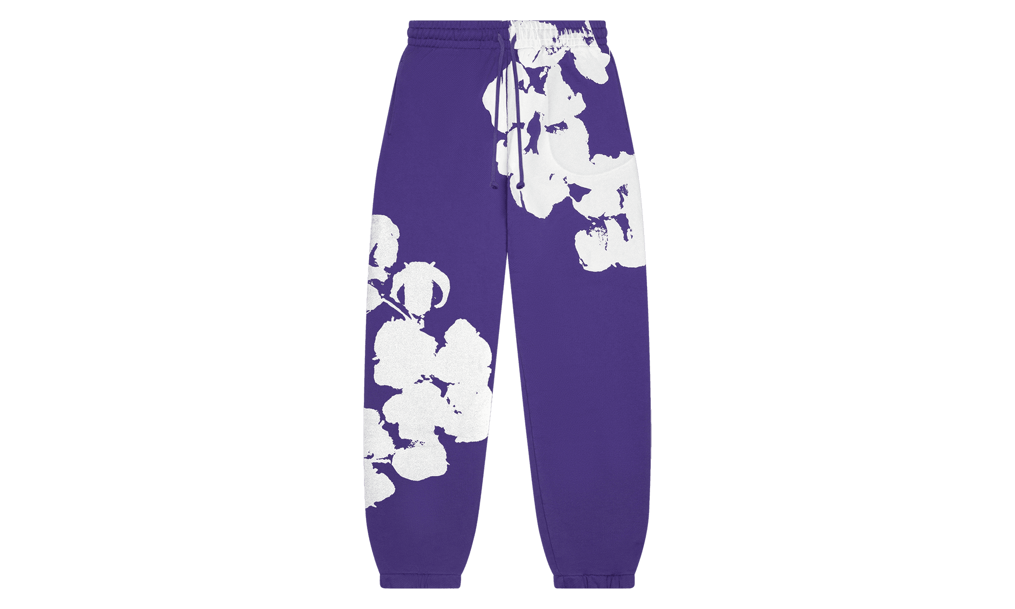 Big Cotton Wreath Sweatpants "Purple" DT095