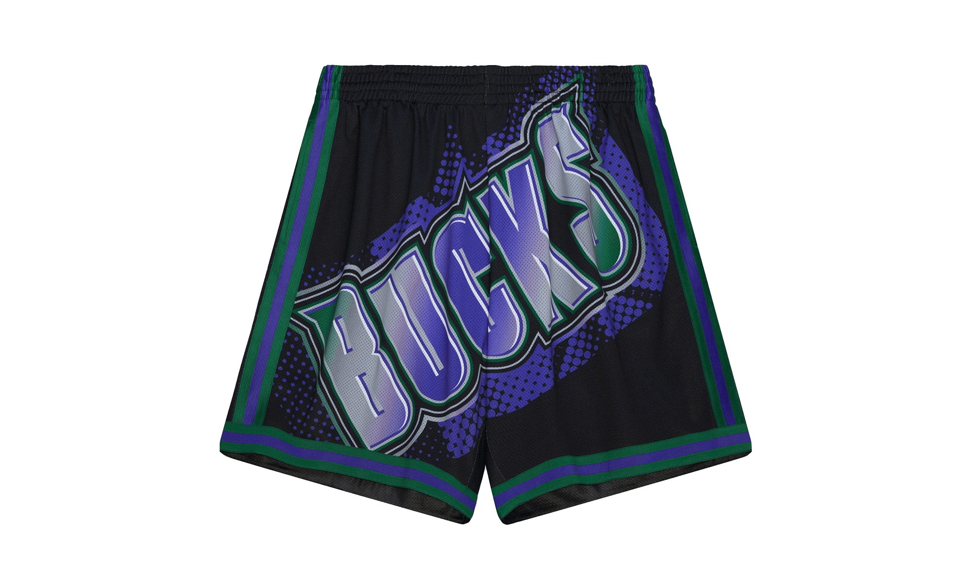 Big Face 7.0 Fashion Shorts "NBA Bucks" PSHR5906 MBUYYPPPBLCK