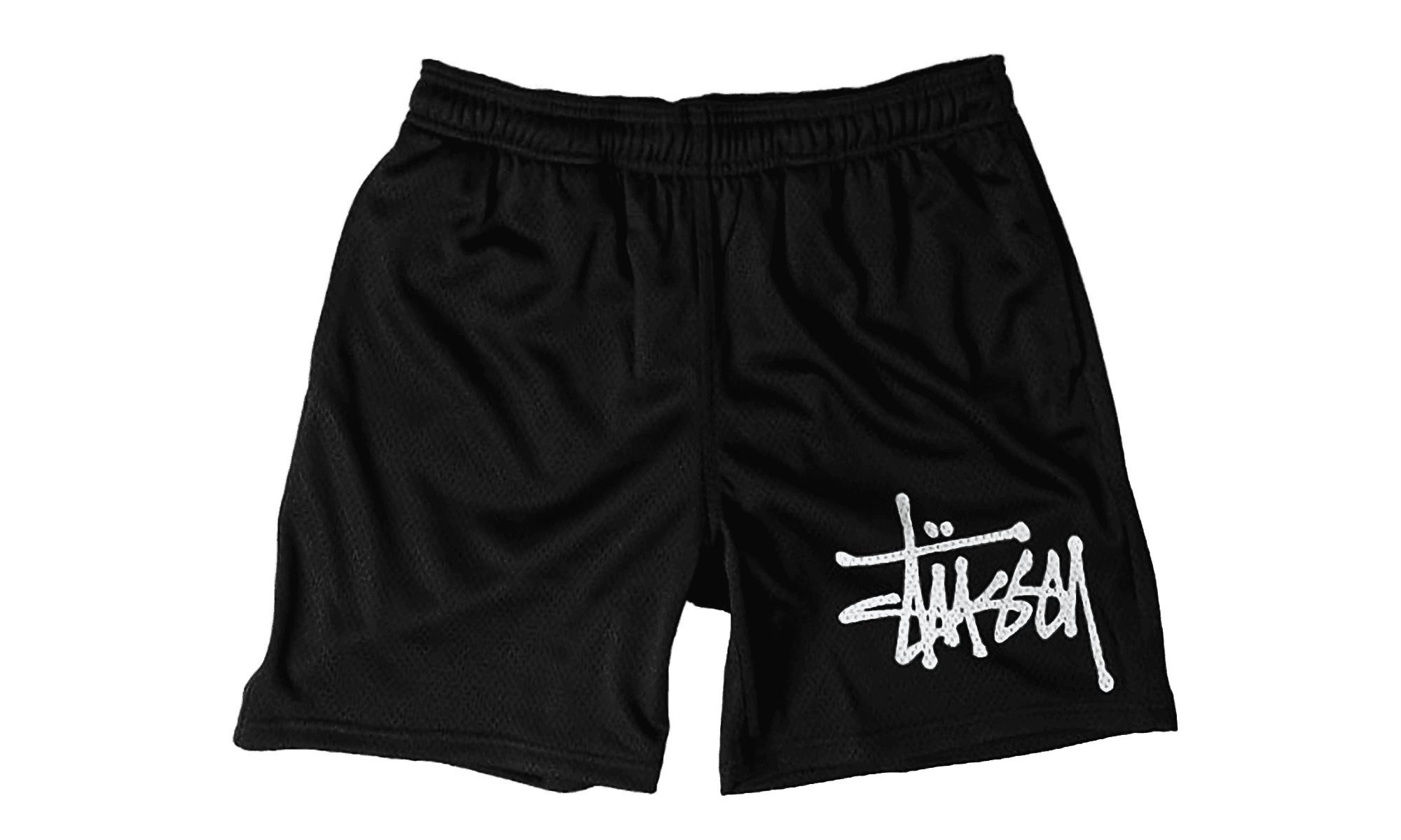 Big Logo Mesh Short "Black" STUS434