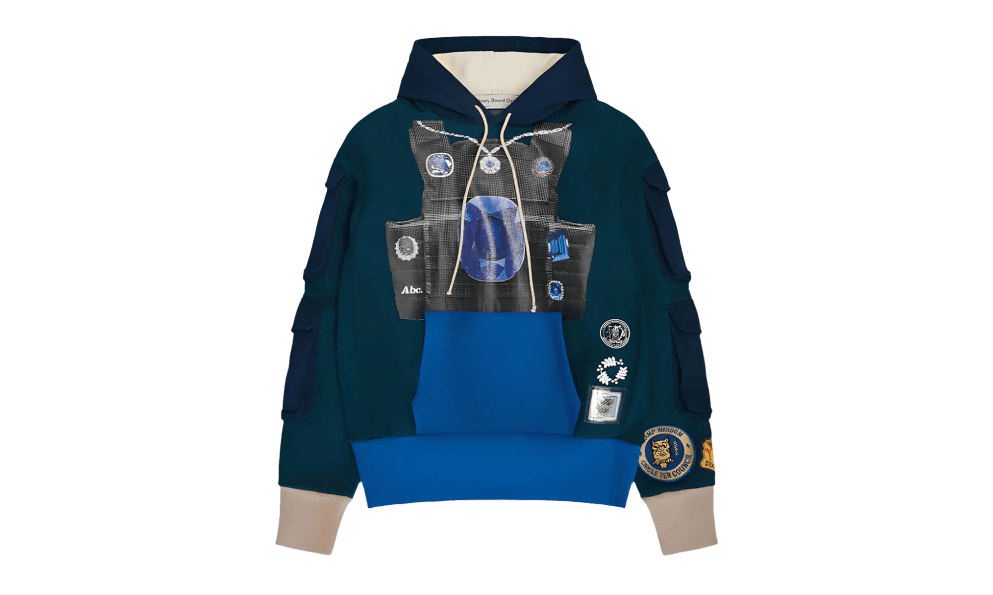 Birthstone Pullover Hoodie - September "Blue" ABC-FW24-H021(EY09)