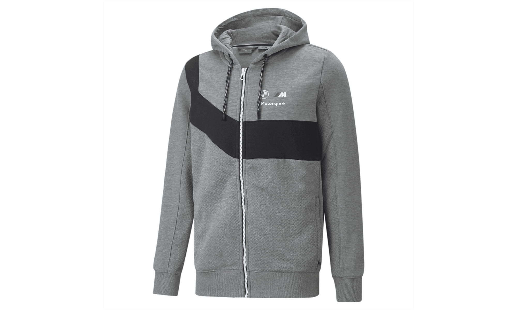BMW Motorsport HDD SWEAT JACKET "Heather Grey" 535864 03
