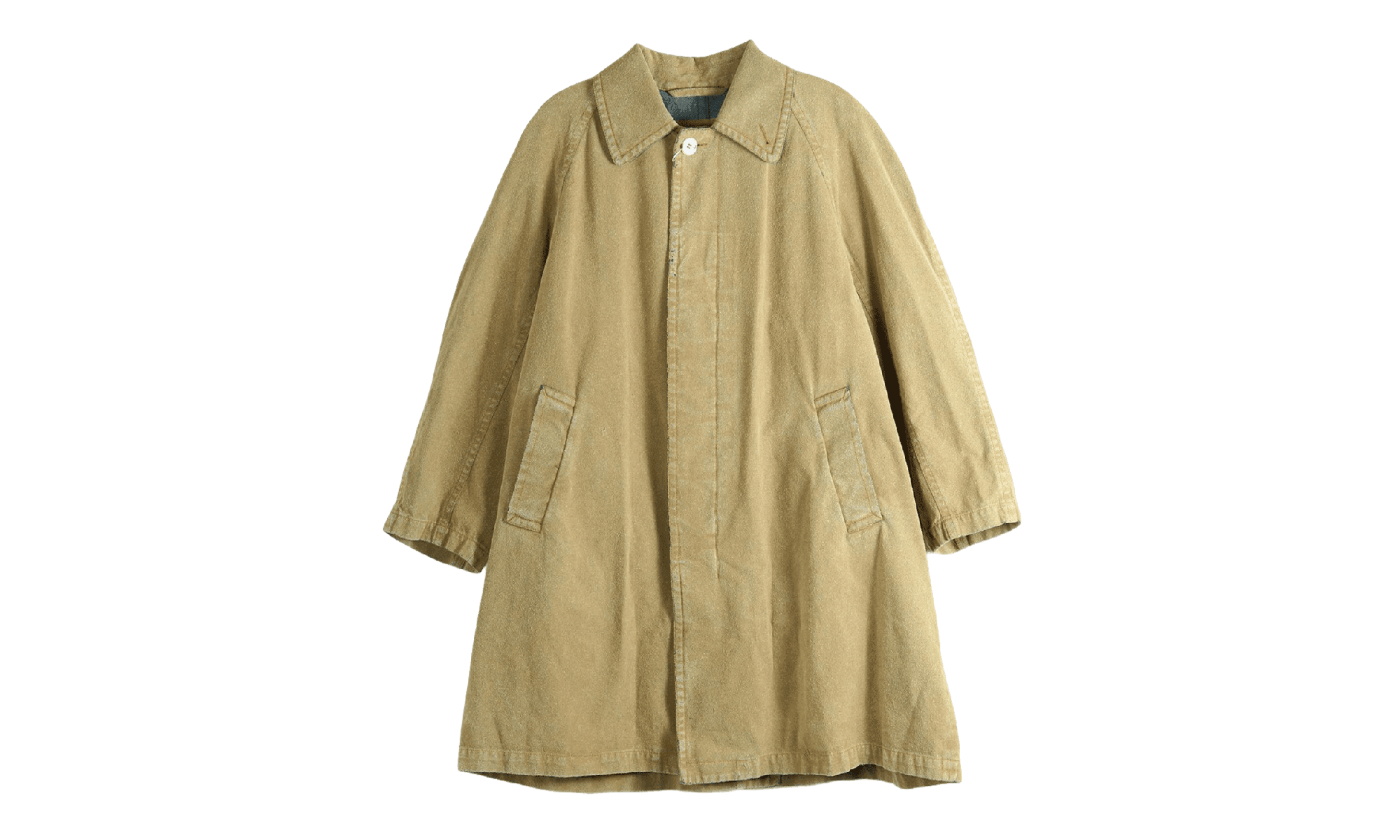 Coated Long Coat WMNS "Sand / Natural" S52AA0204 M30050 123