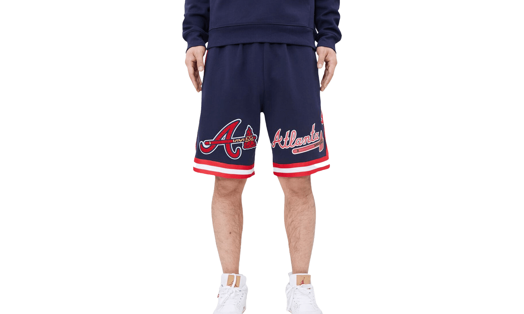 MLB Atlanta Braves Pro Team Navy Men's Shorts "Navy" LAB331547 MDN
