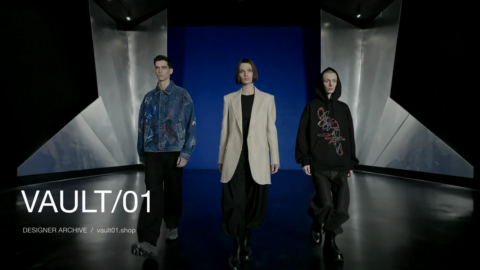 VAULT/01 archive fashion editorial